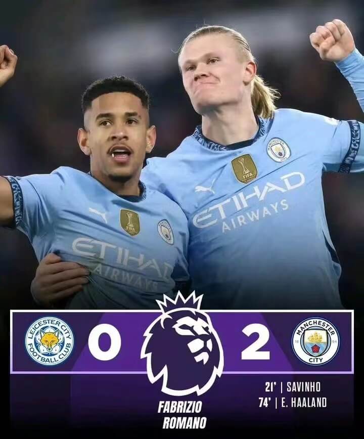Liverpool og Manchester City ønsker det kommende 2025 velkommen med seierens trompet Liverpool og Manchester City ønsker det kommende 2025 velkommen med seierens trompet